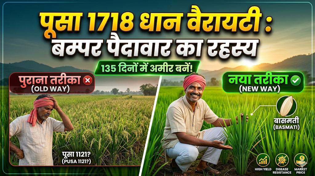 pusa-1718-dhan-variety-complete-guide-hindi